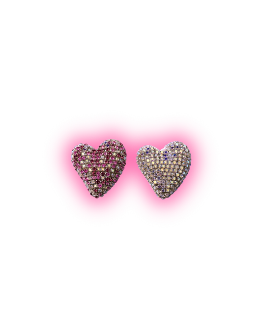 BLING HEART CHARM