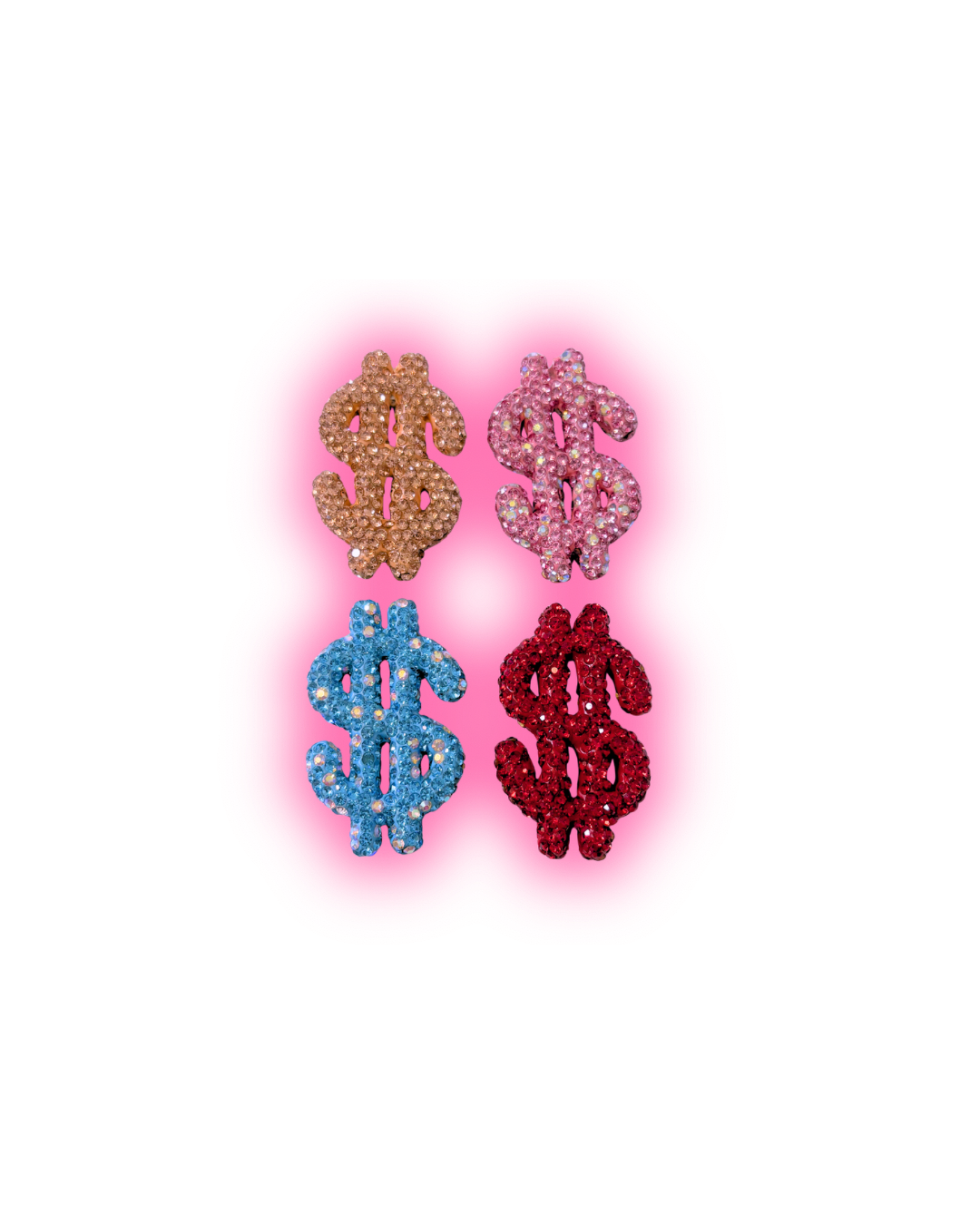 BLING DOLLARSIGN CHARM